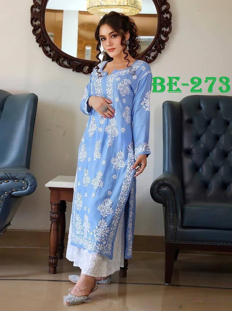 Elegant Rayon Embroidered Top & Plazo Set – Trendy and Comfortable